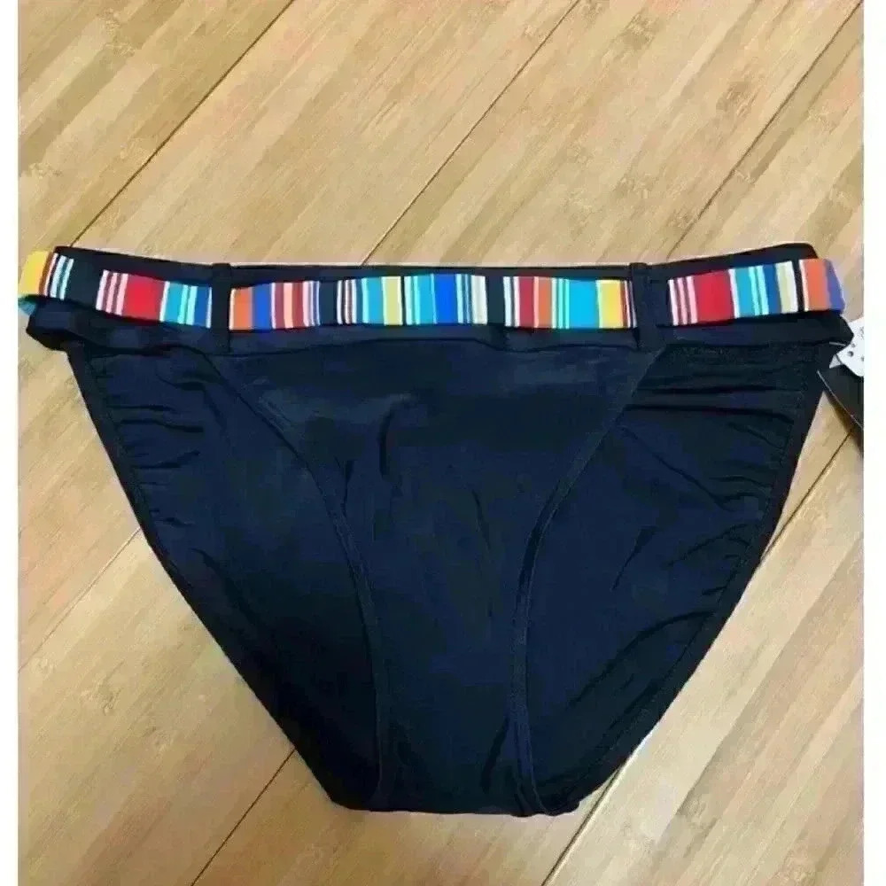 BODYID BLACK Bikini Bottoms - NWT, Size 14